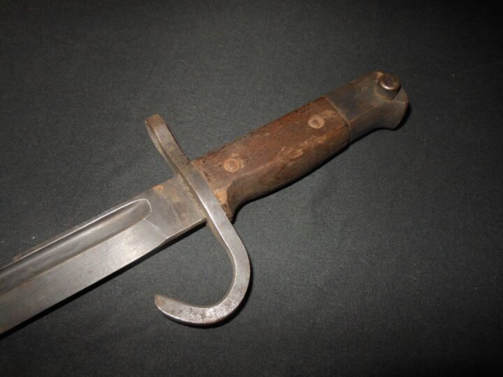 WW II Imperial Japanese Army – ARISAKA TYPE 30 BAYONET – JINSEN ARSENAL – NICE! — image 3