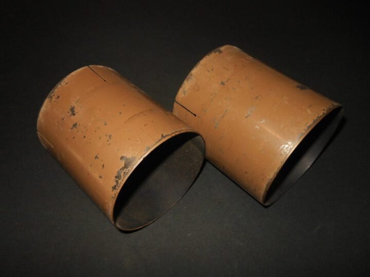 WW2 Imperial Japanese Army – 15×80 BIG EYE BATTERY COMMANDER OPTICS, BOX, TRIPOD, AND TAN CAMOUFLAGED COVER! — image 34