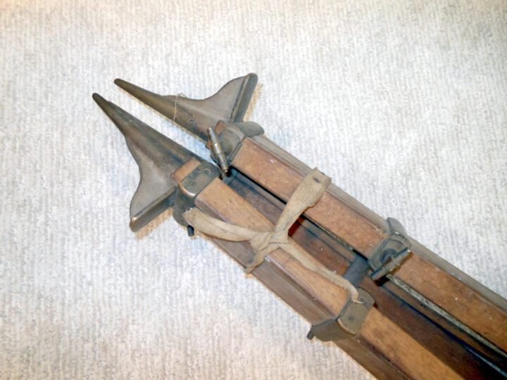 WW2 Imperial Japanese Army – 15×80 BIG EYE BATTERY COMMANDER OPTICS, BOX, TRIPOD, AND TAN CAMOUFLAGED COVER! — image 40