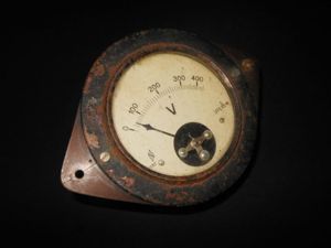 WW2 German Wehrmacht – ELECTRICAL VOLTMETER – RADIO EQUIPMENT – …