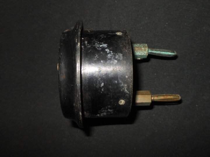 WW2 German Wehrmacht – ELECTRICAL AMMETER – RADIO EQUIPMENT – RARE! — image 3