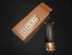 WW2 German Wehrmacht Telefunken – RL12P35 RADIO TRANSMITTER VALVE #4 …