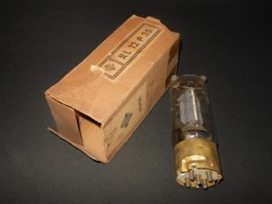 WW2 German Kriegsmarine Telefunken – RL12P35 RADIO TRANSMITTER VALVE #1 …
