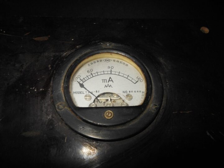 WW2 Imperial Japanese Army / Navy – ELECTRICAL AMMETER TESTING PANEL – NICE! — image 4