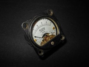 WW2 Imperial Japanese Navy – ELECTRICAL VOLT METER – RADIOS …
