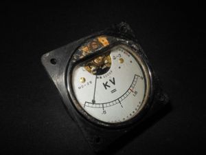 WW2 Imperial Japanese Navy – ELECTRICAL VOLT METER – RADIOS …