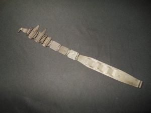 WW2 German Wehrmacht 7.92mm – STEEL BELT LINK STARTER TAB …