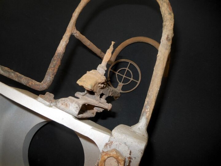 WW2 German Wehrmacht Luftwaffe – MG151/20 DRILLING MOUNT ASSEMBLY – VERY RARE! — image 13