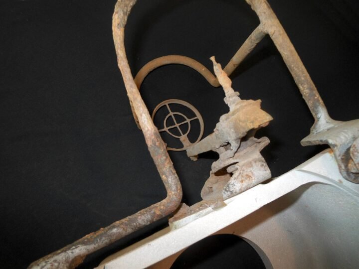 WW2 German Wehrmacht Luftwaffe – MG151/20 DRILLING MOUNT ASSEMBLY – VERY RARE! — image 14