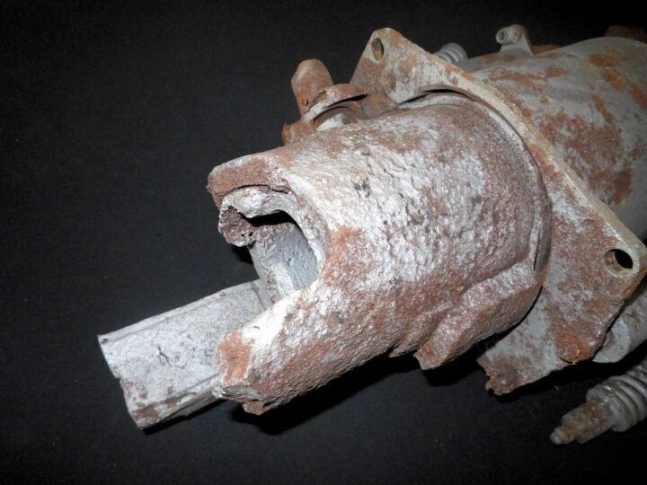 WW2 German Wehrmacht Luftwaffe – MG151/20 DRILLING MOUNT ASSEMBLY – VERY RARE! — image 19