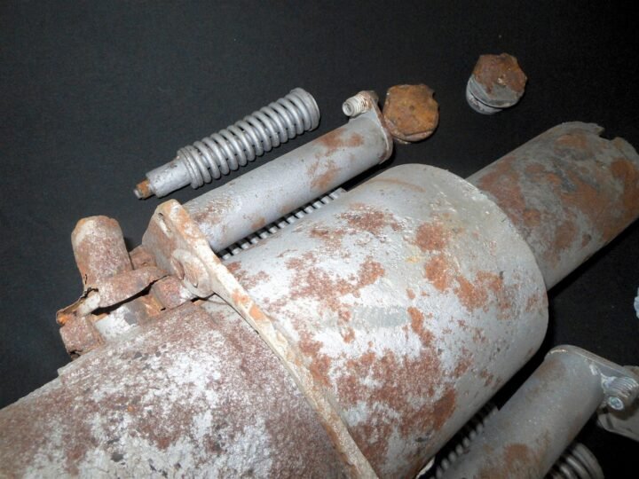 WW2 German Wehrmacht Luftwaffe – MG151/20 DRILLING MOUNT ASSEMBLY – VERY RARE! — image 20