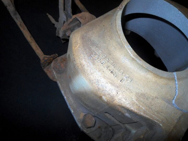 WW2 German Wehrmacht Luftwaffe – MG151/20 DRILLING MOUNT ASSEMBLY – VERY RARE! — image 4