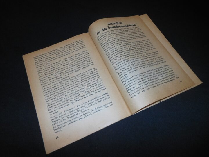 WW2 German Army Air Force – FLAK ARTILLERY HANDBOOK – UNIT MARKED – RARE! — image 10