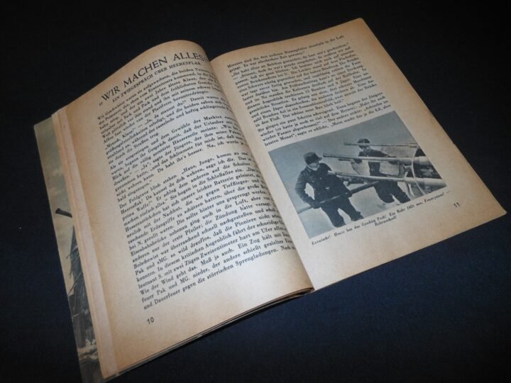 WW2 German Army Air Force – FLAK ARTILLERY HANDBOOK – UNIT MARKED – RARE! — image 6