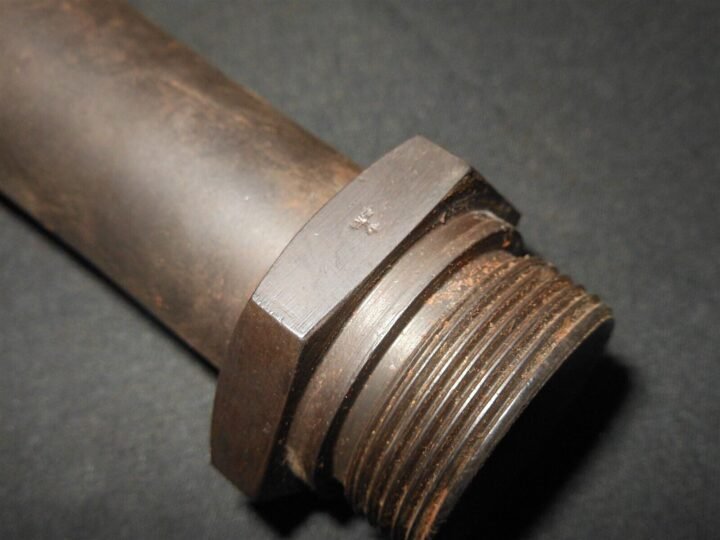 WW2 German Luftwaffe Aircraft 7.92mm MG13 Feuerdämpfer – CONE & CONTAINER – NICE — image 6