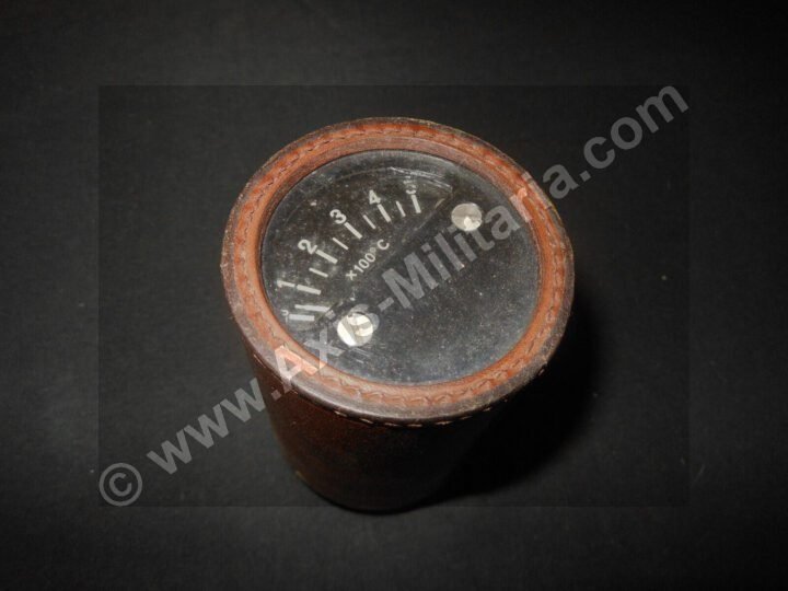 WW2 German Wehrmacht Temp-Anzeiger – FLAK & KWK CANNON TEMPERATURE GAUGE – RARE! — image 3