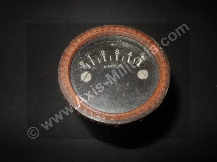 WW2 German Wehrmacht Temp-Anzeiger – FLAK & KWK CANNON TEMPERATURE GAUGE – RARE! — image 4