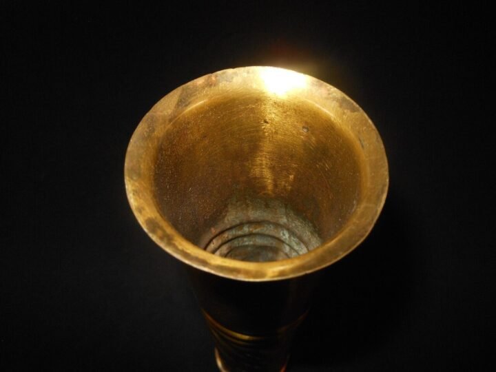 WW2 German Wehrmacht – TRENCH ART VASE – CAPTURED EASTERN FRONT RELIC – RARE! — image 8