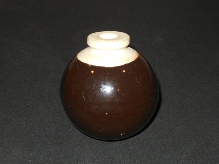 WW2 Japanese Army / Navy Army – TYPE 4 POTTERY GRENADE #2 – 'LAST DITCH' – VERY NICE! — image 2