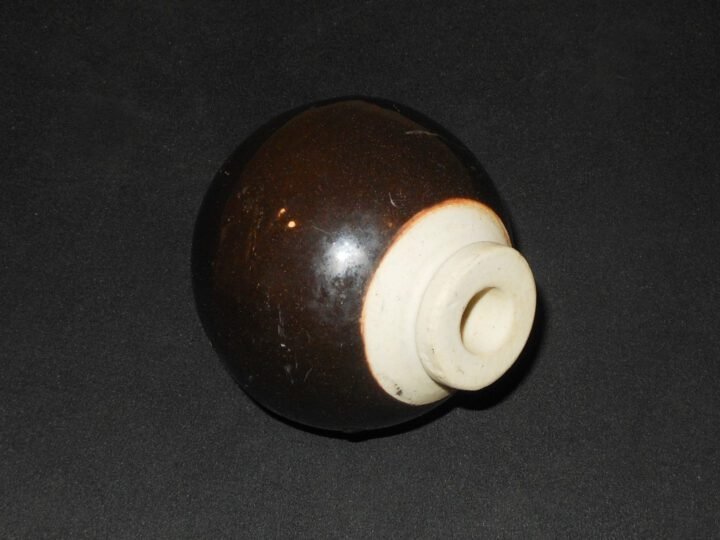 WW2 Japanese Army / Navy Army – TYPE 4 POTTERY GRENADE #2 – 'LAST DITCH' – VERY NICE! — image 3