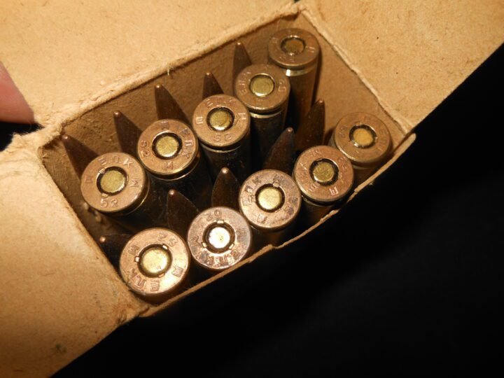 Greek Army K98 Mauser – 7.92x57mm AMMUNITION IN ORIGINAL BOX – 1952 – NICE! — image 4