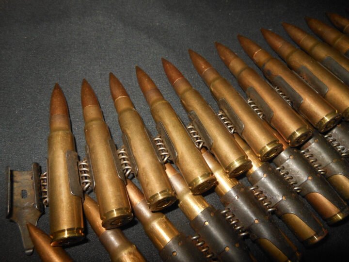 WW2 German Wehrmacht – COVERT OSS & CANADIAN CONTRACT – 7.92 AMMUNITION BELT LINK – MG34 MG42 – 1944 DATED – RARE! — image 5