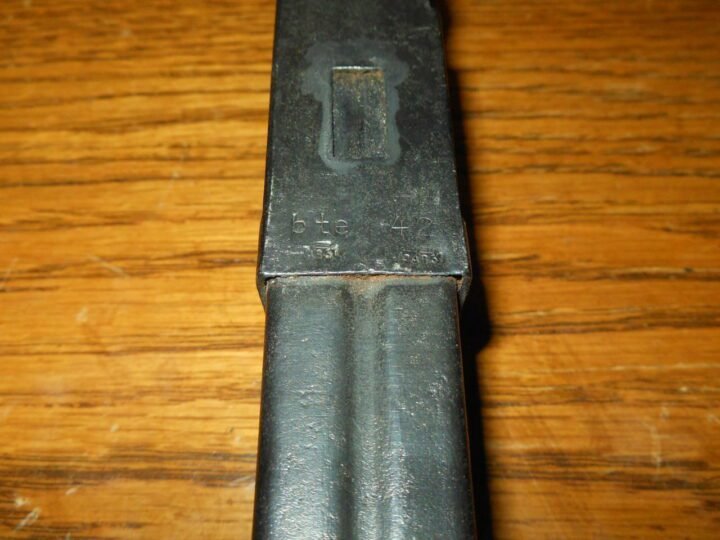 WW2 German Wehrmacht Luftwaffe Kriegsmarine – MP38 / MP40 MAGAZINE – bte 42 – NICE! — image 3