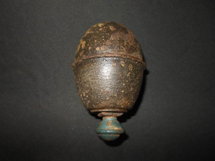WW2 German Wehrmacht Model 39 Eihandgranate – M39 EGG GRENADE – EXCELLENT! — image 4