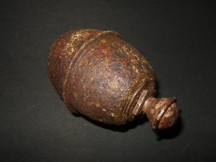 WW2 German Wehrmacht Model 39 Eihandgranate – M39 EGG GRENADE – EXCELLENT! — image 3
