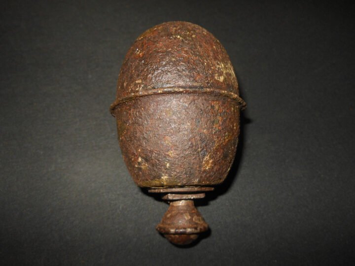 WW2 German Wehrmacht Model 39 Eihandgranate – M39 EGG GRENADE – EXCELLENT! — image 4