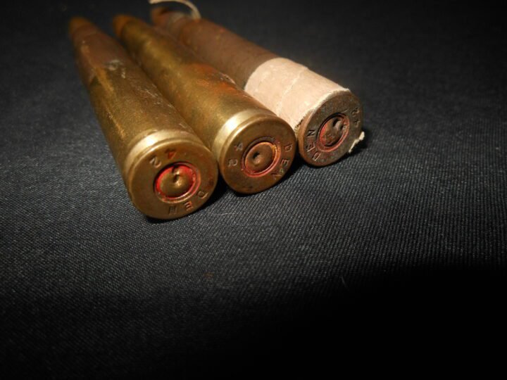 WW2 US Army Veteran Bring Backs – JAPANESE MORTAR AND US AMMUNITION – 802nd CHEMICAL COMPANY – GUAM – NICE! — image 17