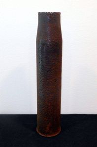 WW2 German Luftwaffe Wehrmacht – 7.5cm STEEL SHELL CASING – …