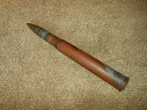 WW2 US Navy 3'/50 Caliber Warship AA Ammunition TRAINING ROUND …