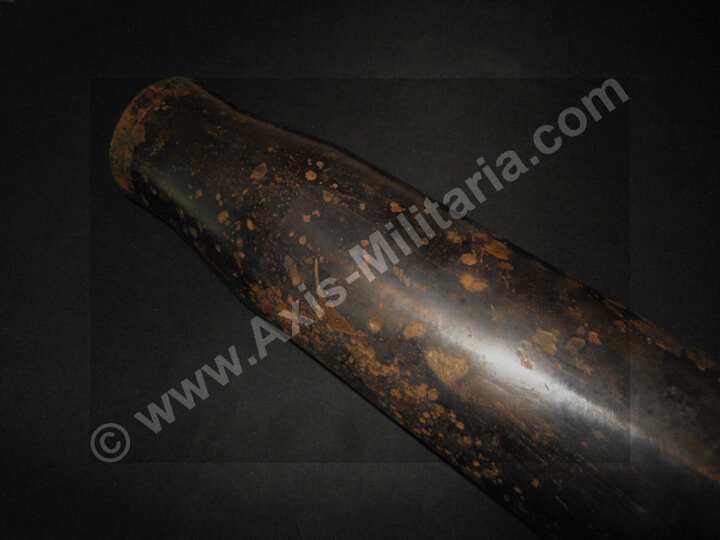 WW2 German Luftwaffe Wehrmacht – 7.5cm COMPLETE AP ROUND AND SHELL CASING – PaK39 KwK40 – NICE! — image 13