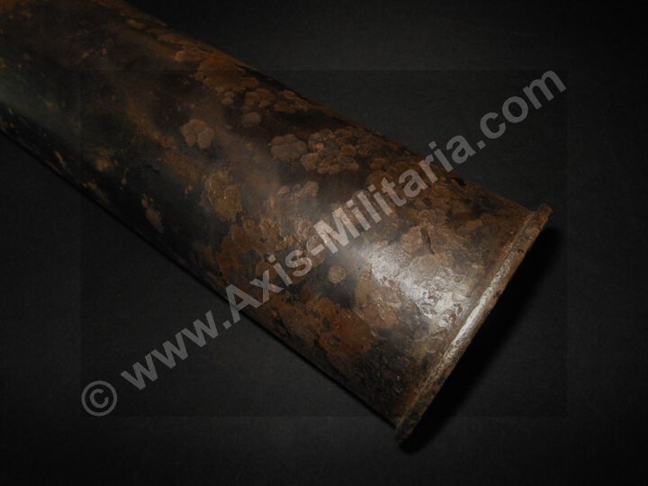 WW2 German Luftwaffe Wehrmacht – 7.5cm COMPLETE AP ROUND AND SHELL CASING – PaK39 KwK40 – NICE! — image 14