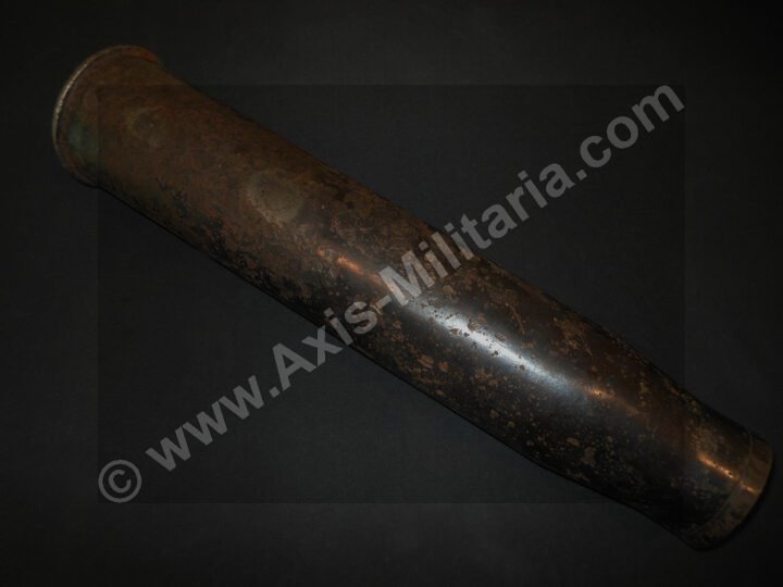 WW2 German Luftwaffe Wehrmacht – 7.5cm COMPLETE AP ROUND AND SHELL CASING – PaK39 KwK40 – NICE! — image 15