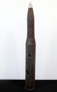 WW2 German Wehrmacht – 7.5cm KwK42 COMPLETE HE ROUND & …