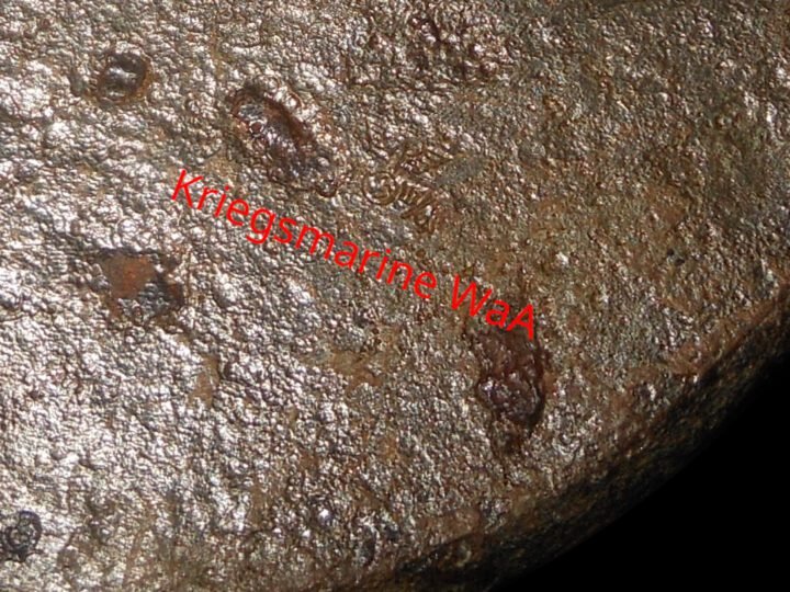 WW2 German Kriegsmarine 10.5cm SK C/32 – NAVAL CANNON ARMOR PIERCING ROUND – SHIPS & U-BOATS – VERY RARE! — image 12