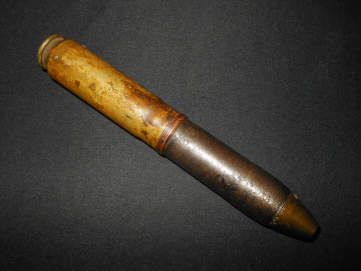 WW2 Imperial Japanese Navy – TYPE 99 MARK 1 – 20mm AIRCRAFT CANNON ROUND – A6M J2M G4M N1K G3M — image 3