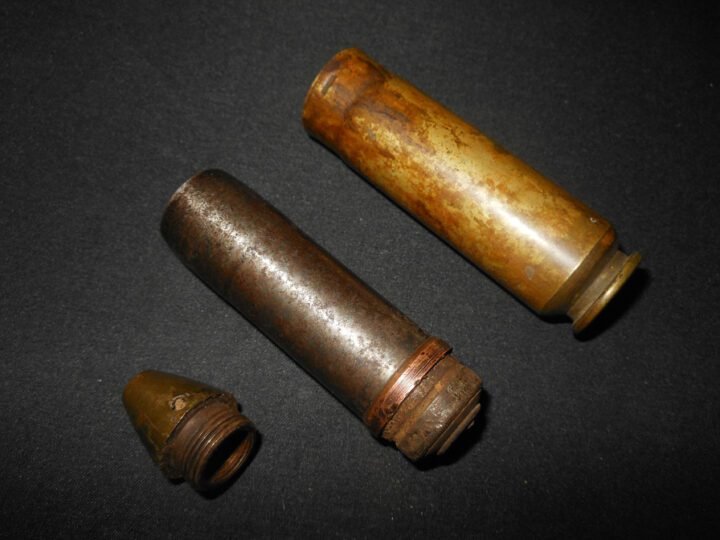 WW2 Imperial Japanese Navy – TYPE 99 MARK 1 – 20mm AIRCRAFT CANNON ROUND – A6M J2M G4M N1K G3M — image 4