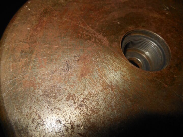 WW2 German Wehrmacht – 15cm sFH 18 – HEAVY FIELD HOWITZER SHELL CASING – EXCELLENT! — image 6