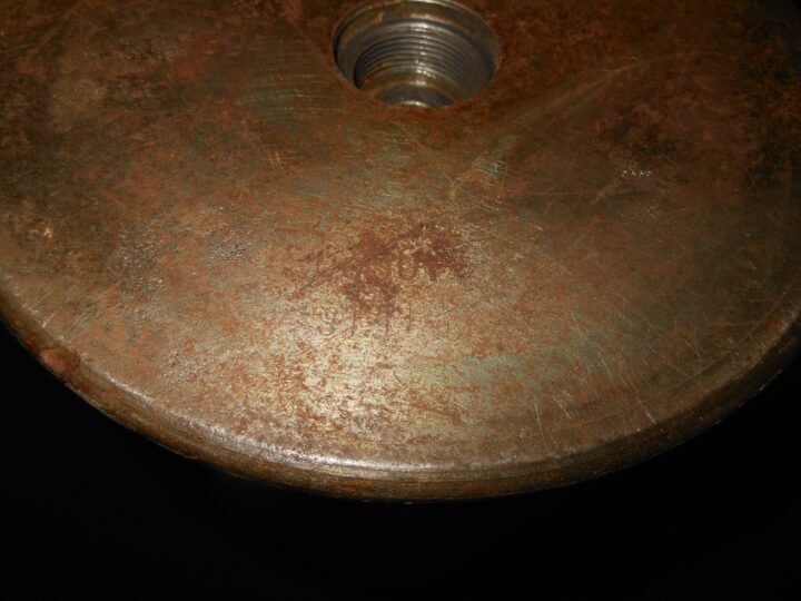 WW2 German Wehrmacht – 15cm sFH 18 – HEAVY FIELD HOWITZER SHELL CASING – EXCELLENT! — image 8