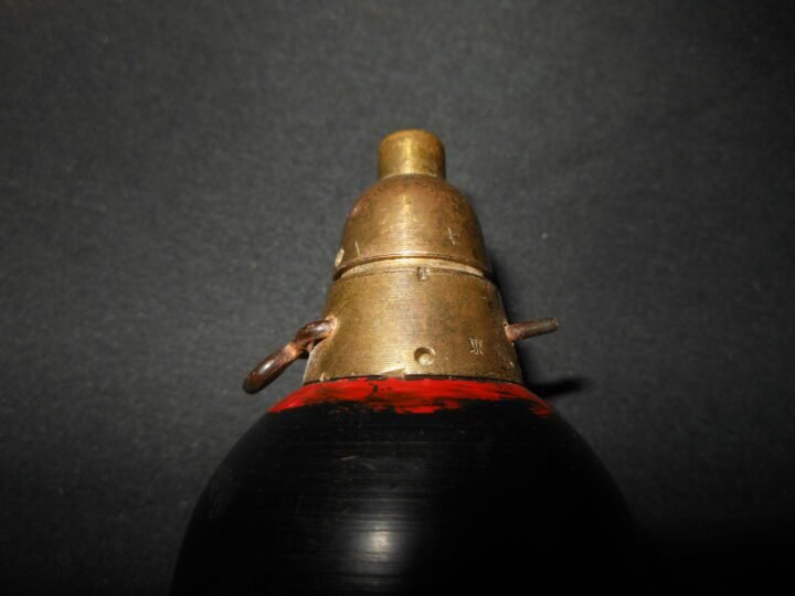 WW2 Imperial Japanese Army – MODEL 89 KNEE MORTAR ROUND – INERT – SUPERB! — image 12