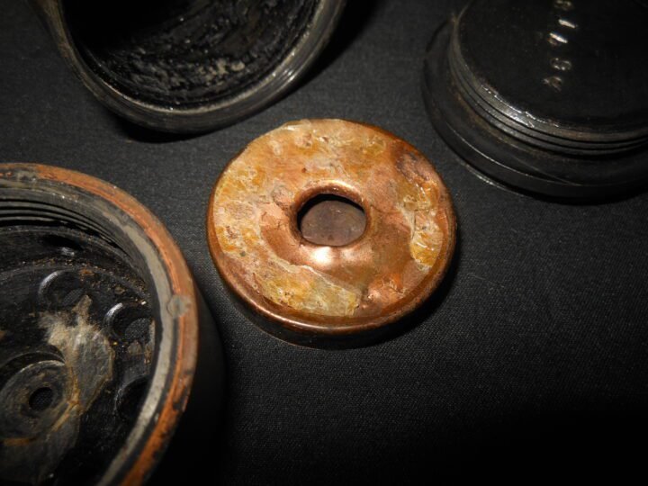 WW2 Imperial Japanese Army – MODEL 89 KNEE MORTAR ROUND – INERT – SUPERB! — image 26