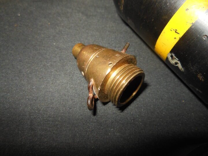 WW2 Imperial Japanese Army – MODEL 89 KNEE MORTAR ROUND – INERT – SUPERB! — image 28