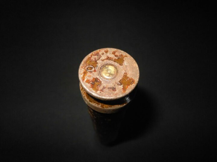 WW2 Italian Army 20mm 20×138 Breda 20/65 mod.35 – COMPLETE AP ROUND & SHELL – NICE! — image 5