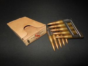 WW2 German Wehrmacht Mannlicher M.95/30, 31M & M.95/34 – AMMUNITION …