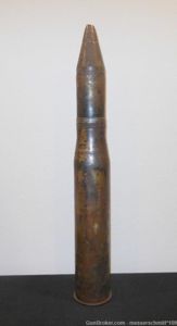 WW2 German Wehrmacht – 7.5cm KwK40 COMPLETE AP ROUND & …