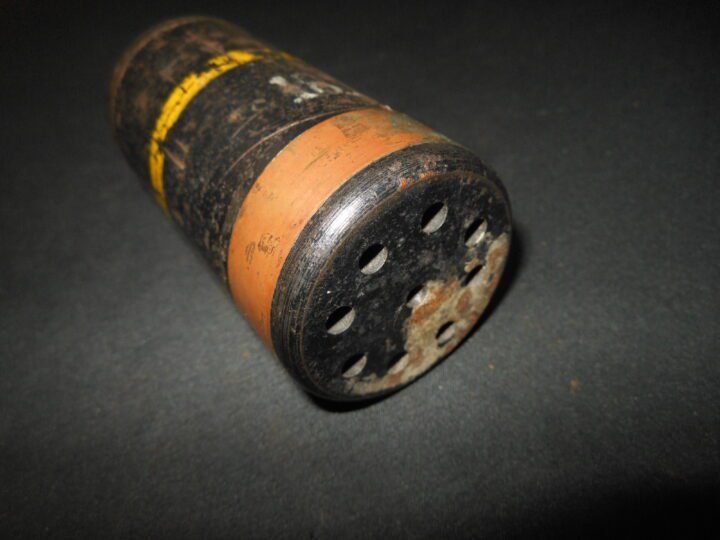 WW2 Imperial Japanese Army – MODEL 89 KNEE MORTAR ROUND – INERT – VERY NICE! — image 9