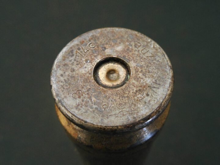 WW2 German Kriegsmarine 20mm 20×138 FlaK 30/38 – STEEL SHELL CASING #1 – VERY NICE! — image 3